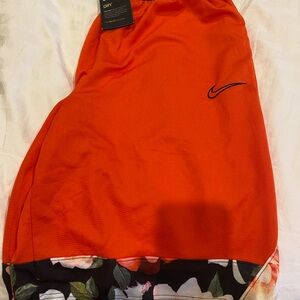 Nike Orange Athletic Shorts